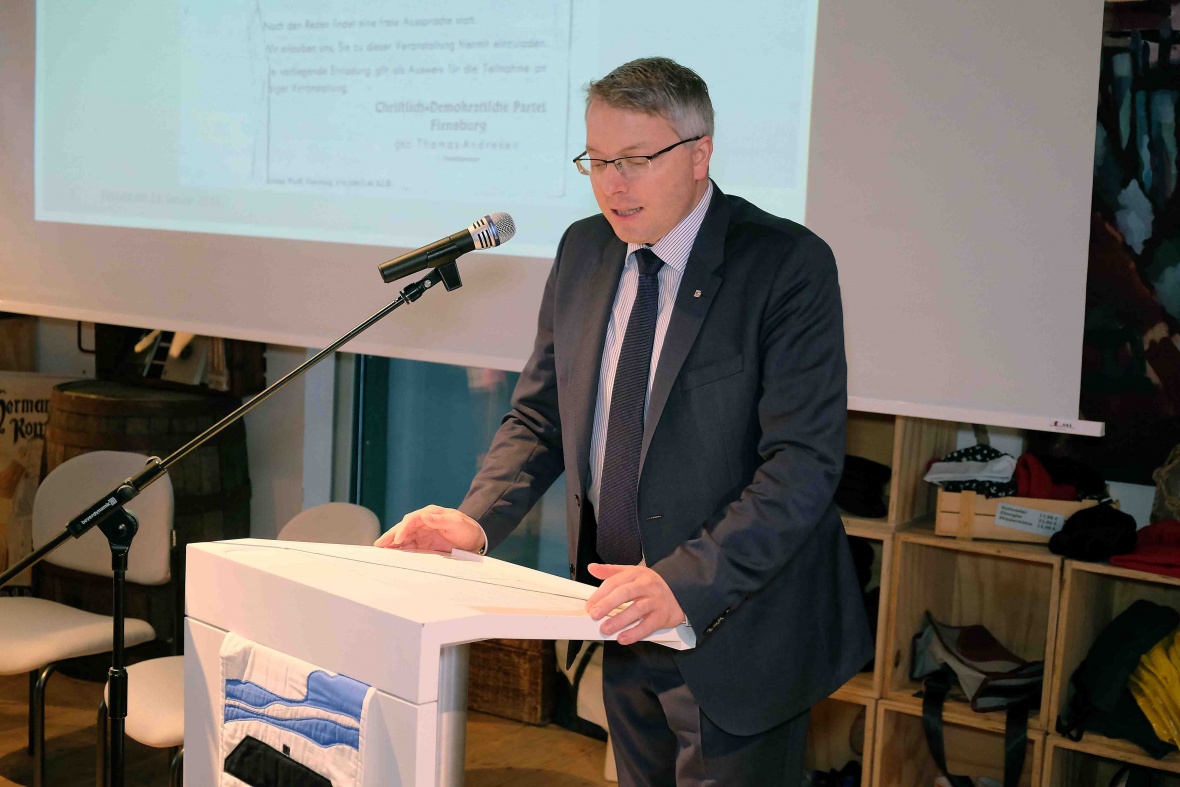 Rede anlässlich 70 Jahre CDU Flensburg