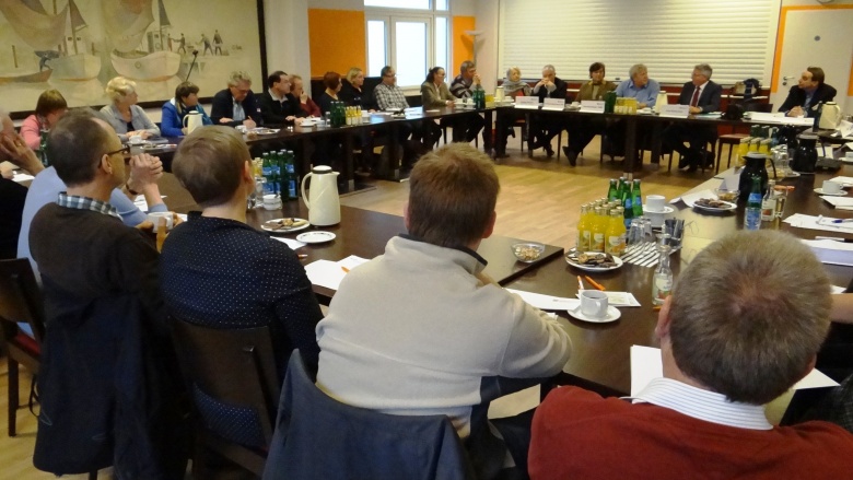 Teilhabeexperte Uwe Schummer, MdB, im Gespräch in Flensburg