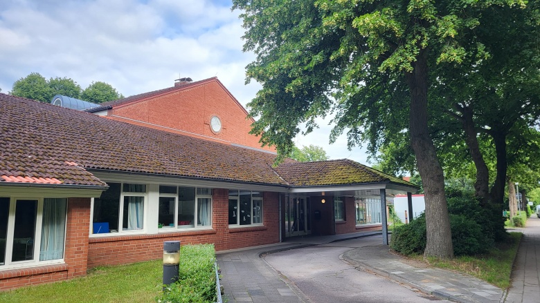Der Eingangsbereich der Fröbelschule