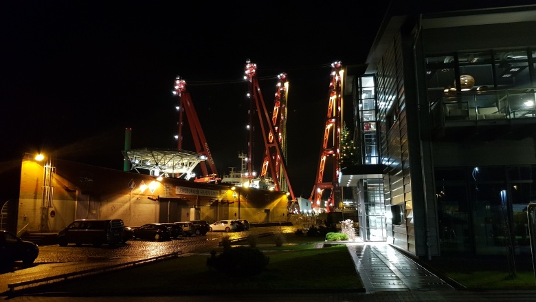 Aktivitäten im Hafen-Ost-Bereich