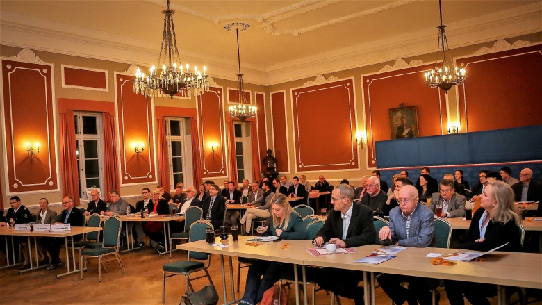 CDU-Parteitag im großen Saal des Borgerforeningen