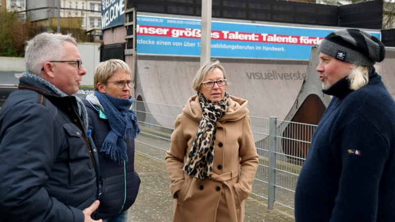 Im Gespräch mit Schlachthof-Verantwortlichen Im Gespräch mit Schlachthof-Verantwortlichen